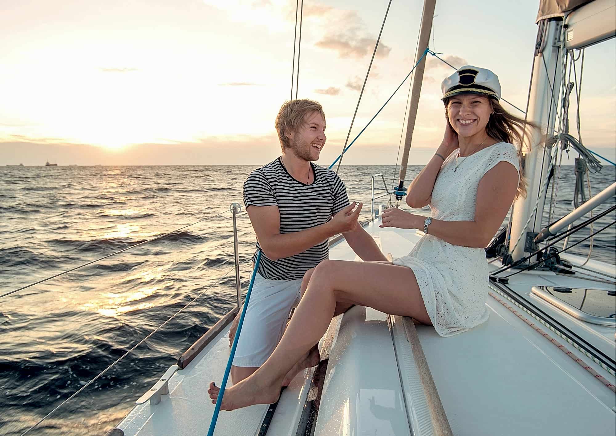Marriage Proposal on a Yacht - Izmir, Çeşme